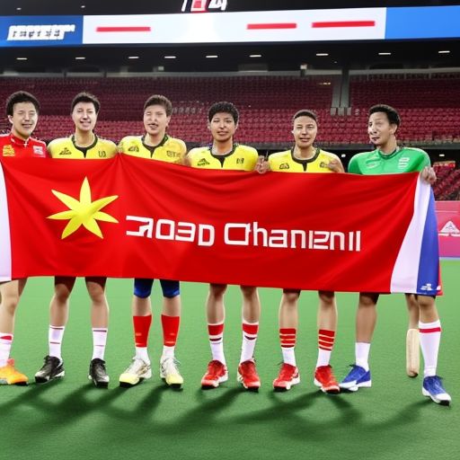 曲棍球：冰球亚洲锦标赛中国队豪取胜利