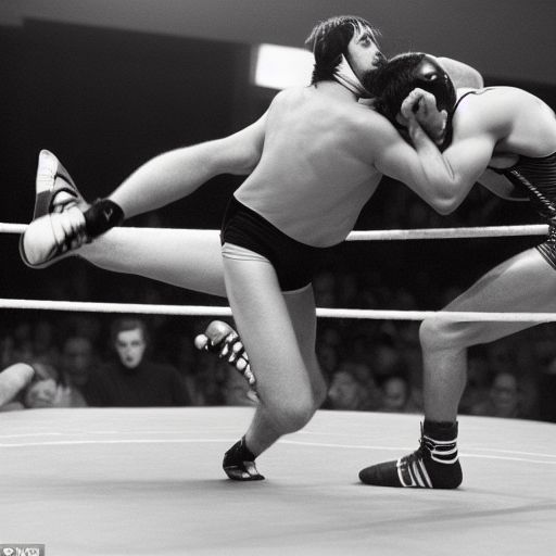 角力决战：摔跤比赛中激烈的搏斗与巅峰对决